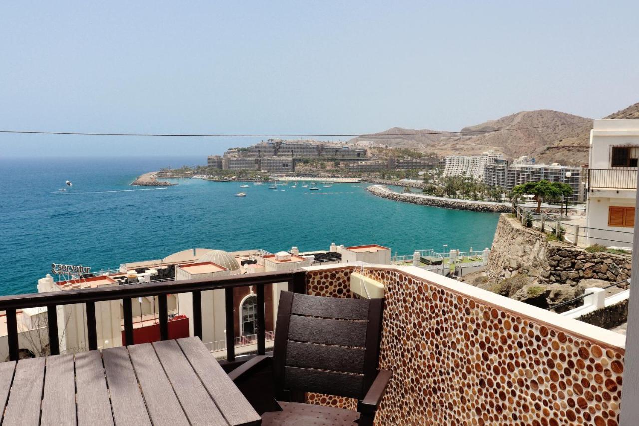 Deluxe Seaview-Sunsets !Transfe-R Inc! Pool,2Aircond,2Tv65",600Mb Dishwasher,,2 Beaches,Anfi-View Patalavaca Exterior photo