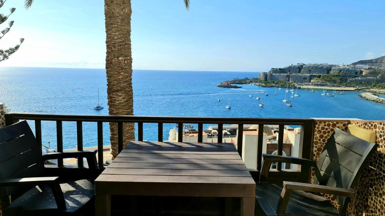 Deluxe Seaview-Sunsets !Transfe-R Inc! Pool,2Aircond,2Tv65",600Mb Dishwasher,,2 Beaches,Anfi-View Patalavaca Exterior photo